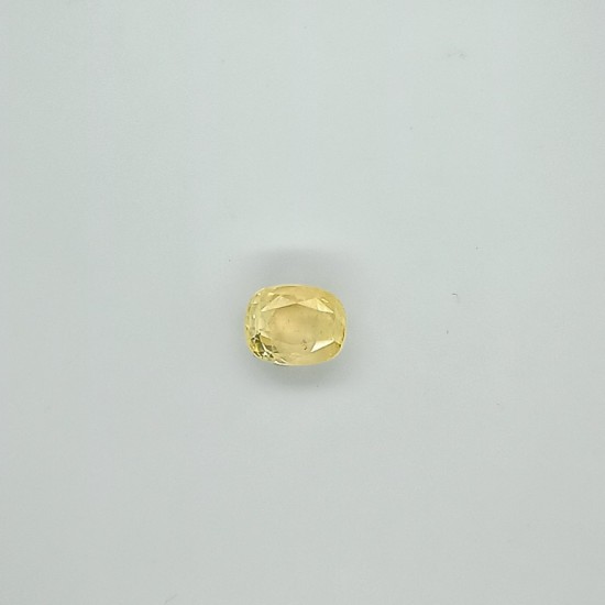Yellow Sapphire (Pukhraj) 5.93 Ct Lab Tested Yellow Sapphire (Pukhraj) 5.93 Ct Lab Tested